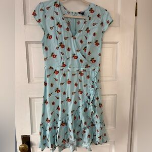 EUC JCREW WRAP DRESS SIZE 8